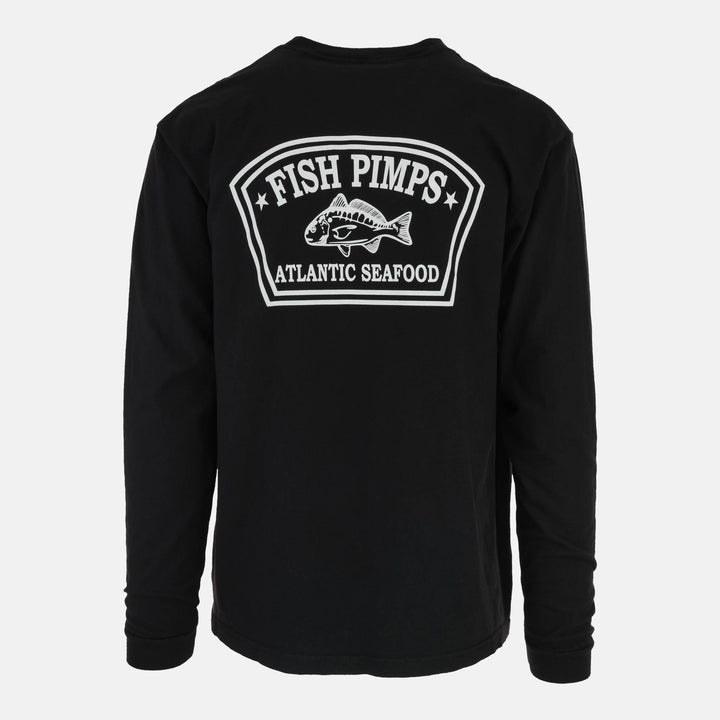 Fish Pimps Star Pocket Long Sleeve T