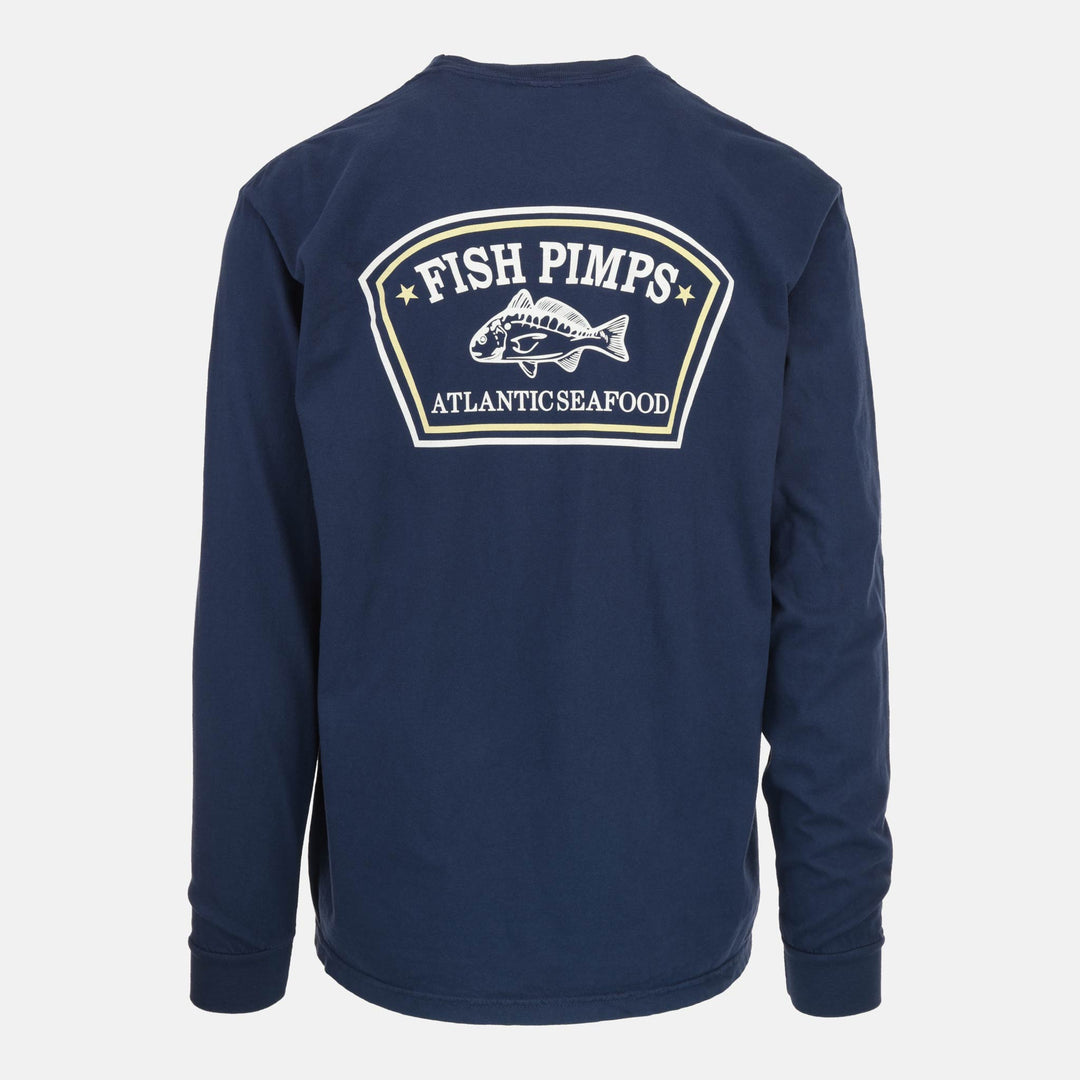 Fish Pimps Star Pocket Long Sleeve T