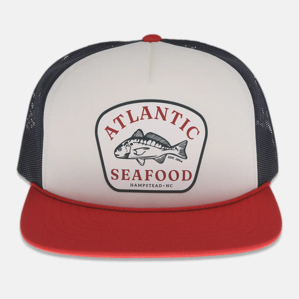 Atlantic Seafood Logo Trucker Hat