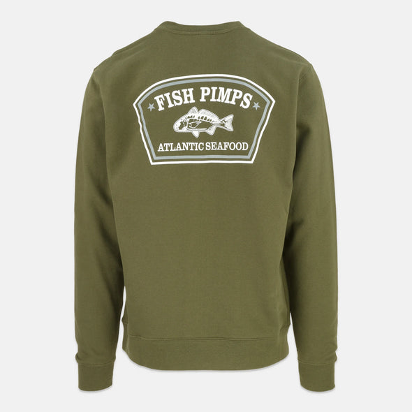 Badge Logo Crew Neck Sweatshirt