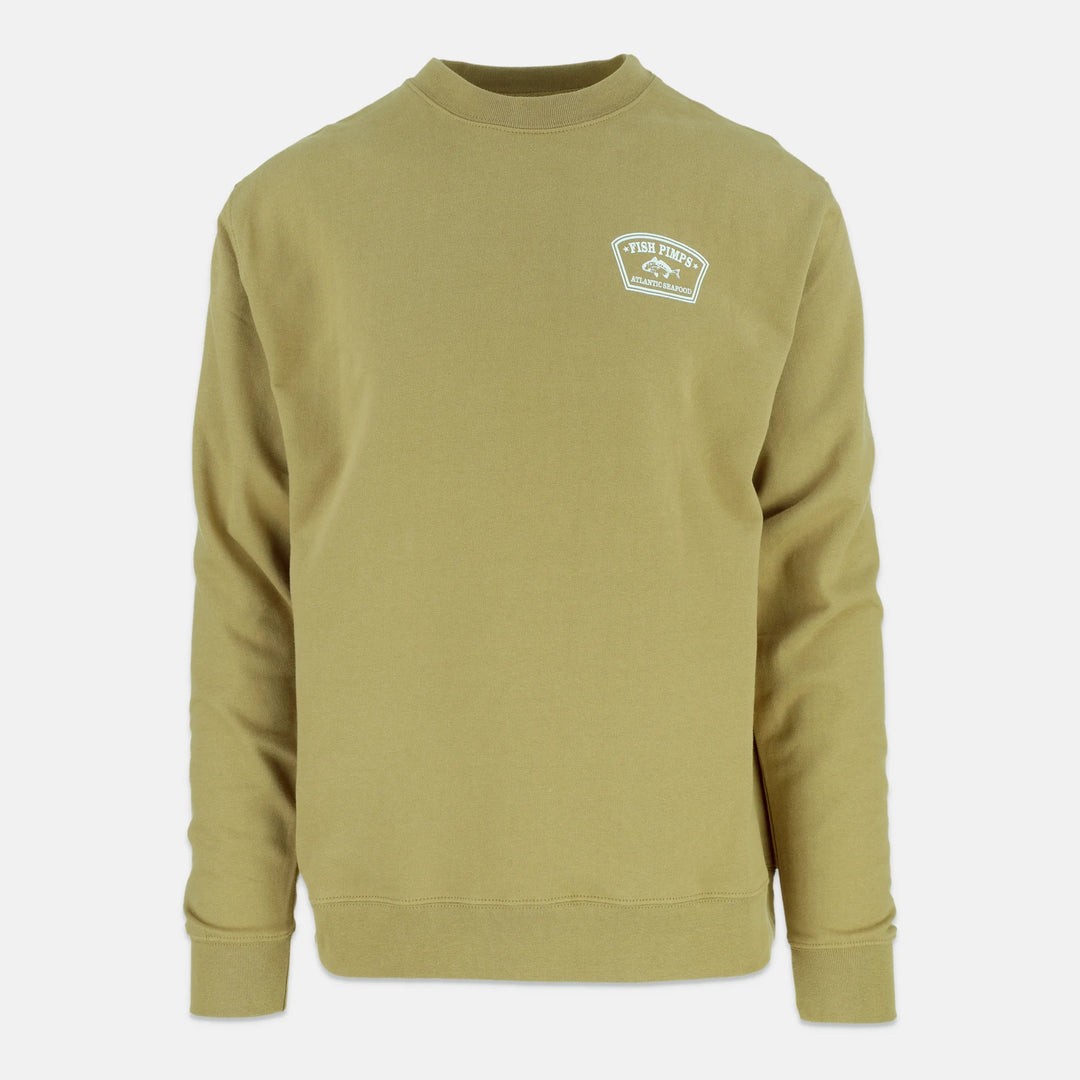 Badge Logo Crew Neck Sweatshirt