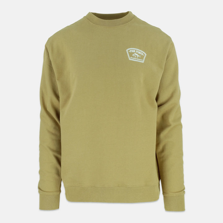 Badge Logo Crew Neck Sweatshirt