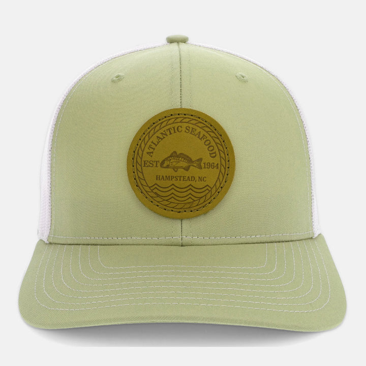 Leather Patch Logo Trucker Hat